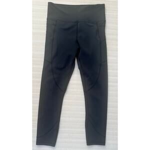 Zyia Active Leggings Women’s 6-8 Black High Waisted Pocket Athletic Yoga Pants